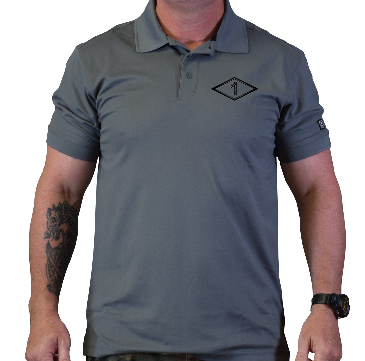 1st Batt Diamond Polo