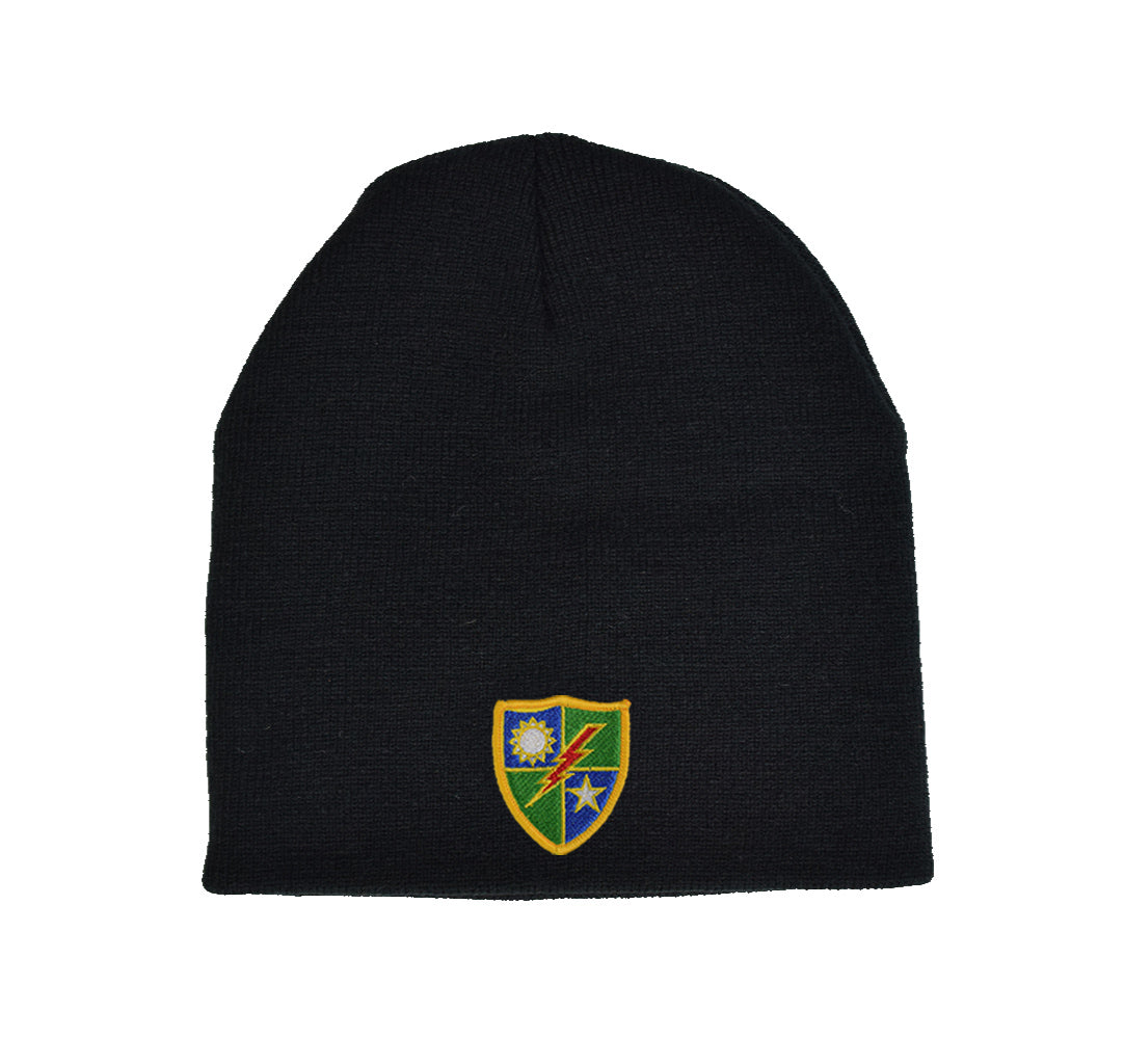 75th DUI Patch Beanie