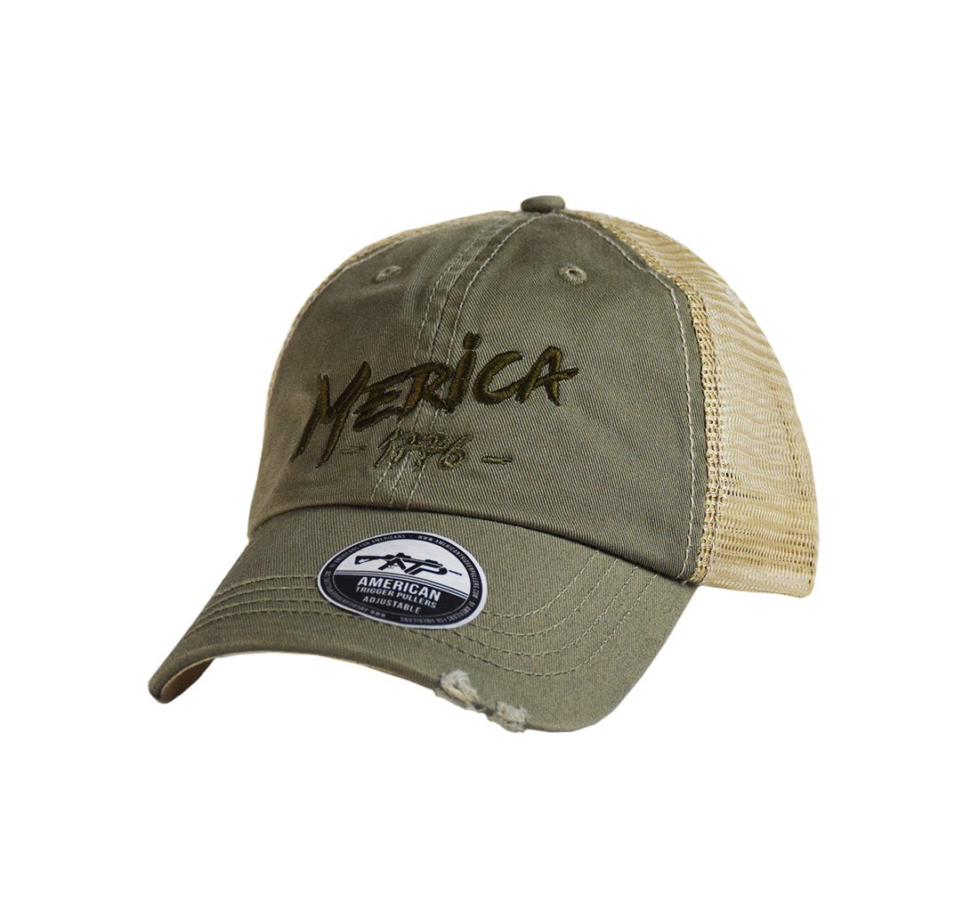 Merica 1776 Dad Cap