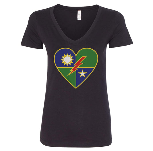 SSF DUI Heart V-Neck