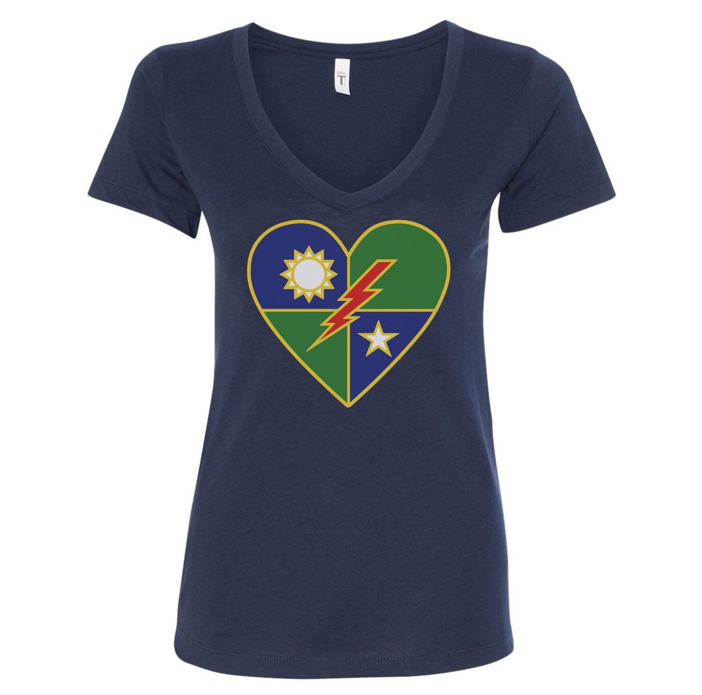SSF DUI Heart V-Neck