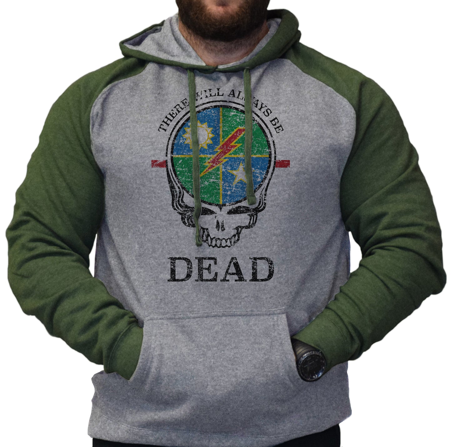 Always Be Dead Raglan Hoodie