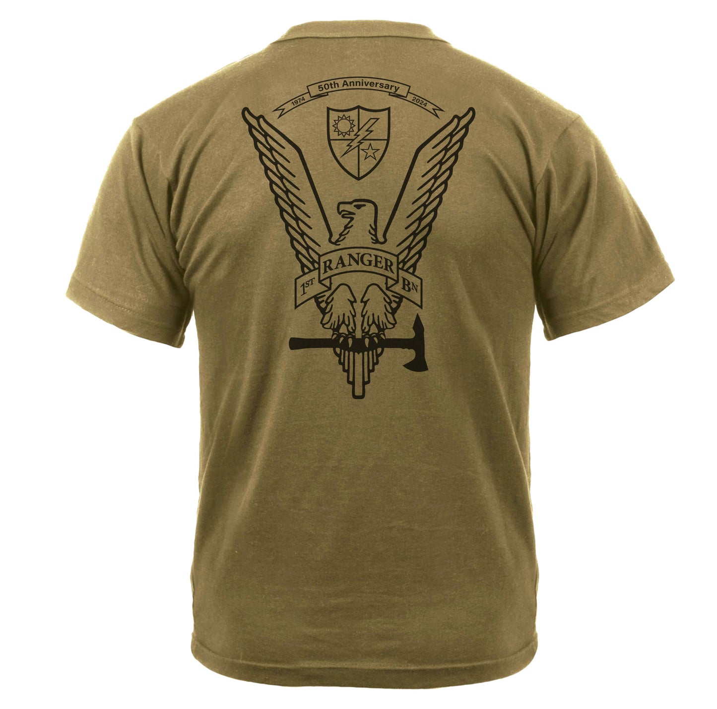 1st Batt 50th Anniversary Tomahawk Eagle Shirt