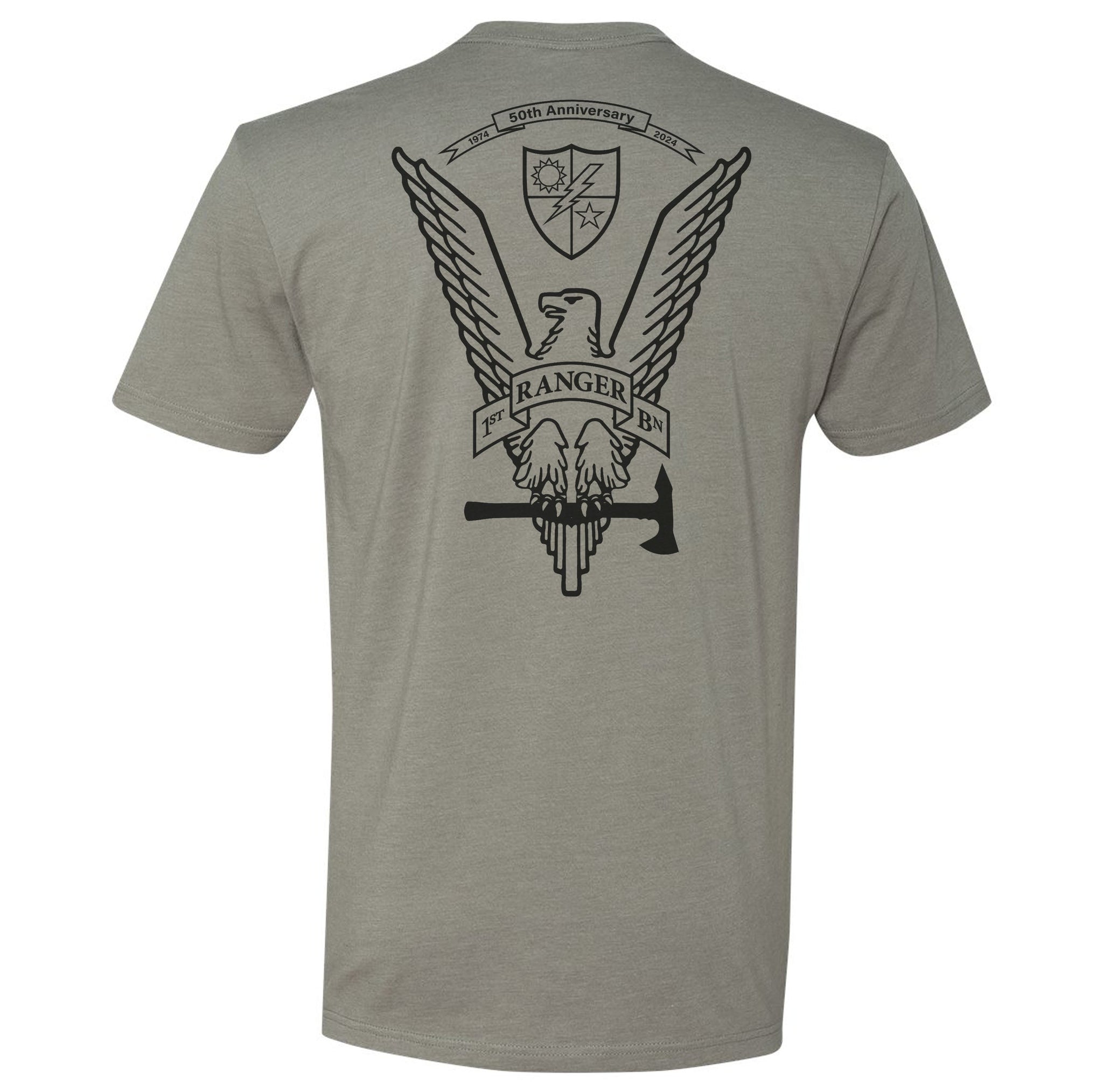 1st Batt 50th Anniversary Tomahawk Eagle Shirt