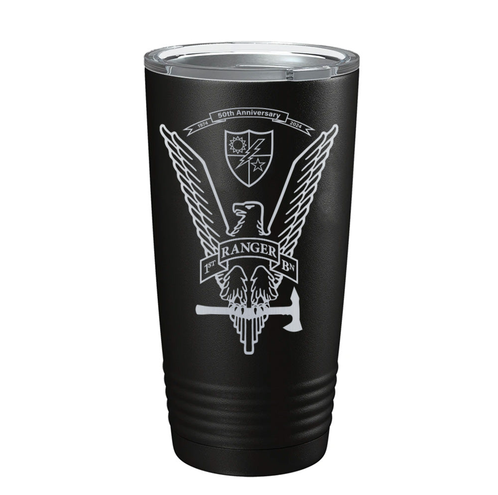 1st Batt 50th Tomahawk Eagle Laser Tumbler