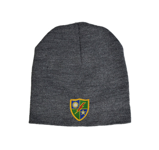 75th DUI Patch Beanie