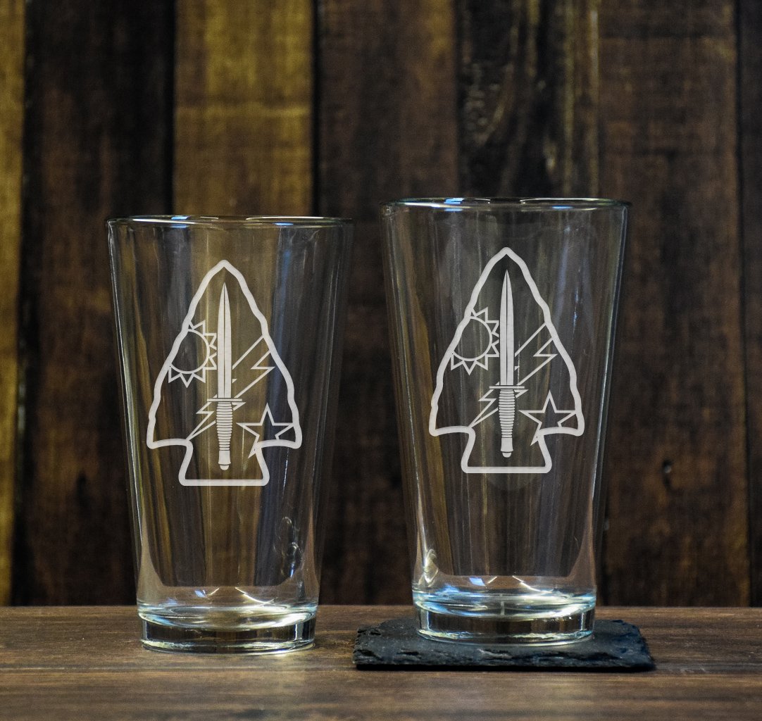 DUI Spearhead Pint Glass Set