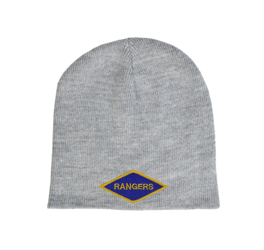 Rangers Diamond Patch Beanie