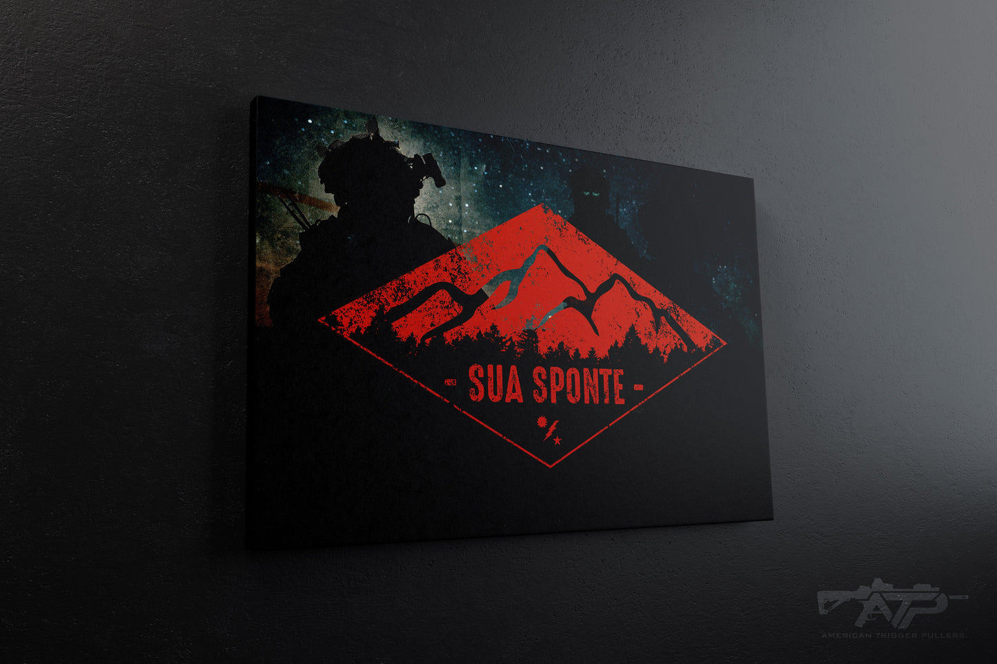 Sua Sponte Diamond Canvas