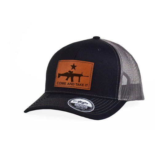 Come and Take It SCAR Leather Snap-Back
