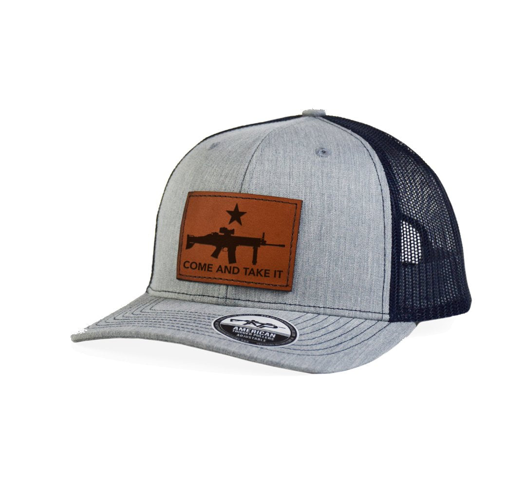 Come and Take It SCAR Leather Snap-Back
