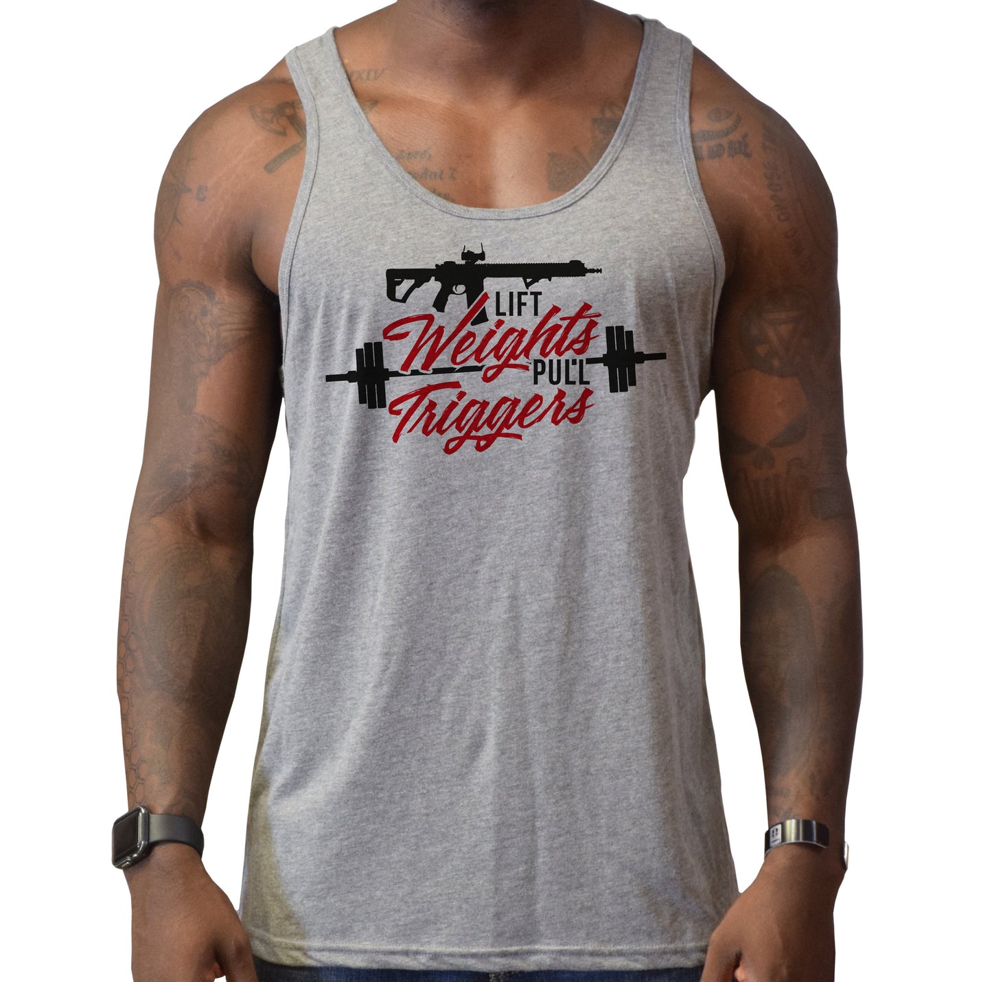 Lift Weights Tank